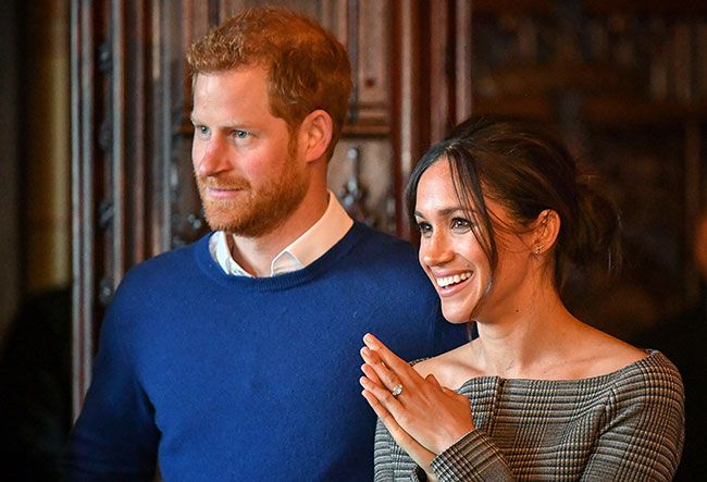 meghan markle baptised prince harry present