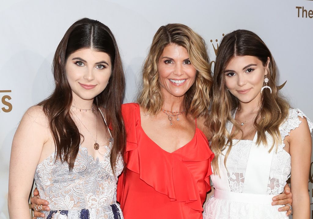 Lori Loughlin, Isabella Rose and Olivia Jade Giannulli (R) attend the Hallmark Channel And Hallmark Movies And Mysteries 2017 Summer TCA Tour