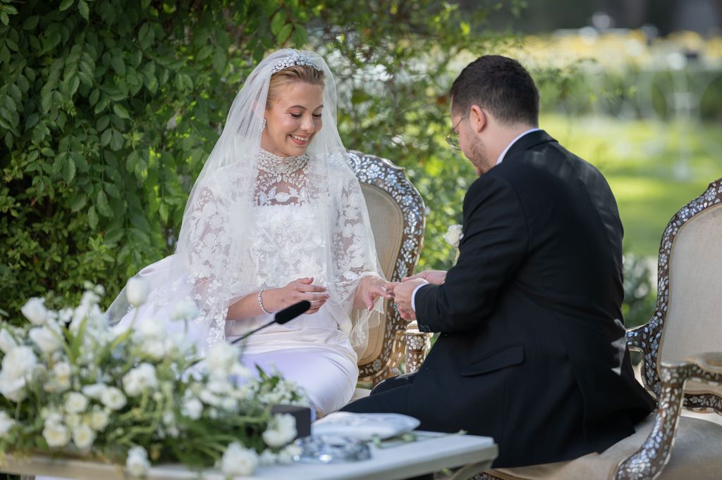 Her Royal Highness Princess Aisha bint Feisal married Mr. Kareem Al Mufti on Monday, 12 May 2025