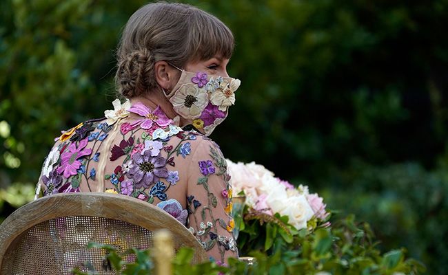 floral face mask taylor