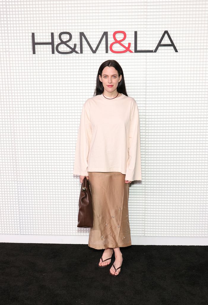 Riley Keough at the H&M&LA Music Festival