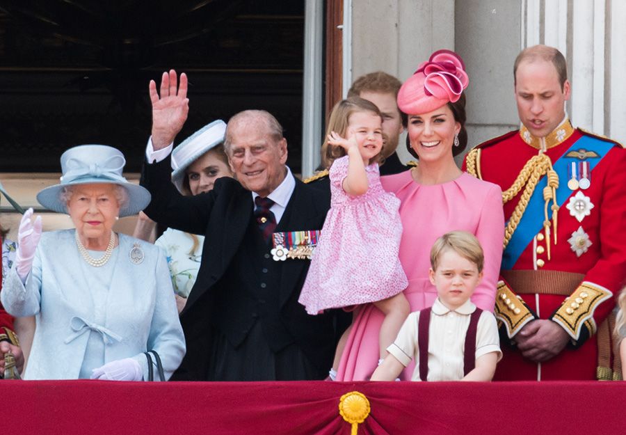 princess charlotte trooping 2017