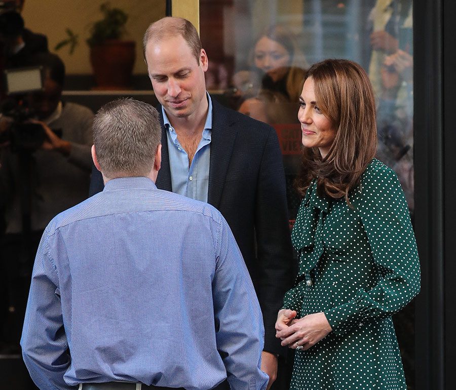 kate middleton at the passage