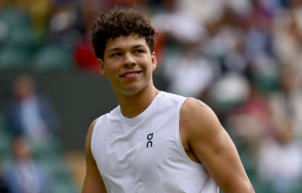 Ben Shelton at Wimbledon