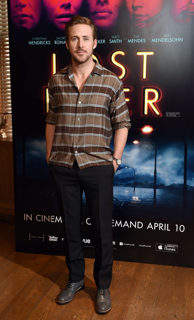 Ryan Gosling assiste à un photocall pour le film "Rivière perdue" au London Edition Hotel le 9 avril 2015 à Londres, en Angleterre,