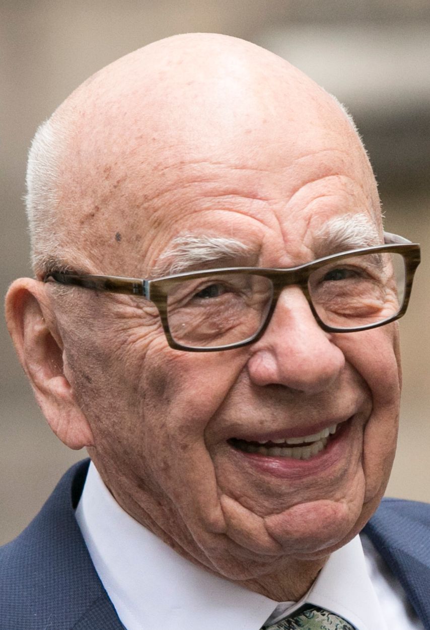 Rupert Murdoch smiling 