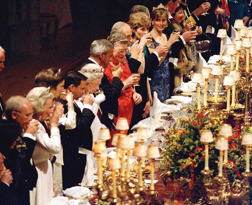 sophie wessex state banquet 2001