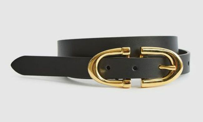 horseshoe buckle belt reiss new