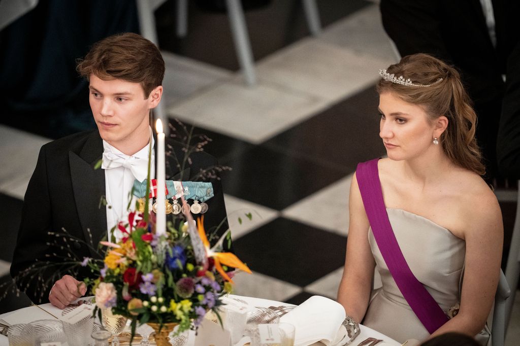 Princess Elisabeth was seated next to Count Felix