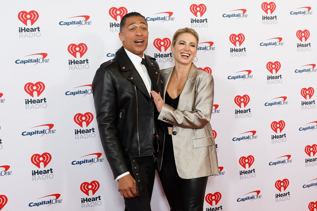 T.J. Holmes and Amy Robach PDA