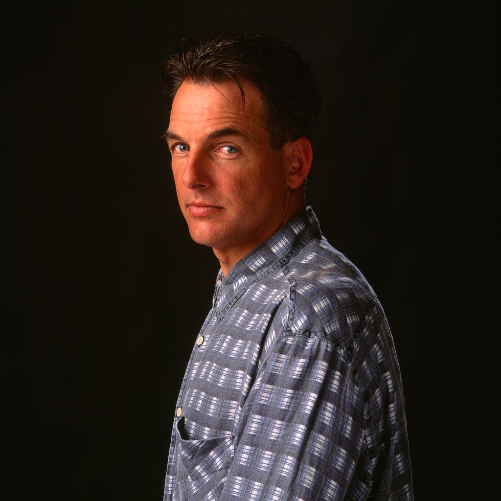 Mark Harmon looks just the same back in 1996 - just with brunette hair!