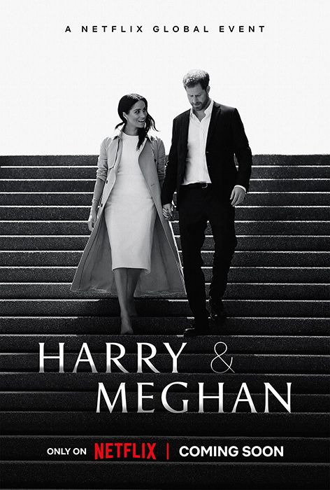 A poster for Prince Harry and Meghan Markles Netflix show