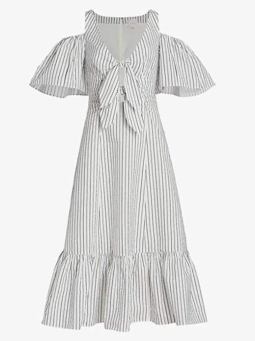 Tia Mowry’s dreamy striped dress is so perfect for summer | HELLO!