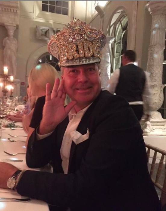john torode wedding hat