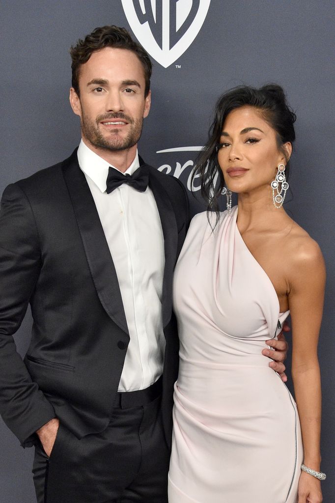 Thom Evans and Nicole Scherzinger attend the 21st Annual Warner Bros. And InStyle Golden Globe After Party at The Beverly Hilton Hotel on January 05, 2020 in Beverly Hills, California
