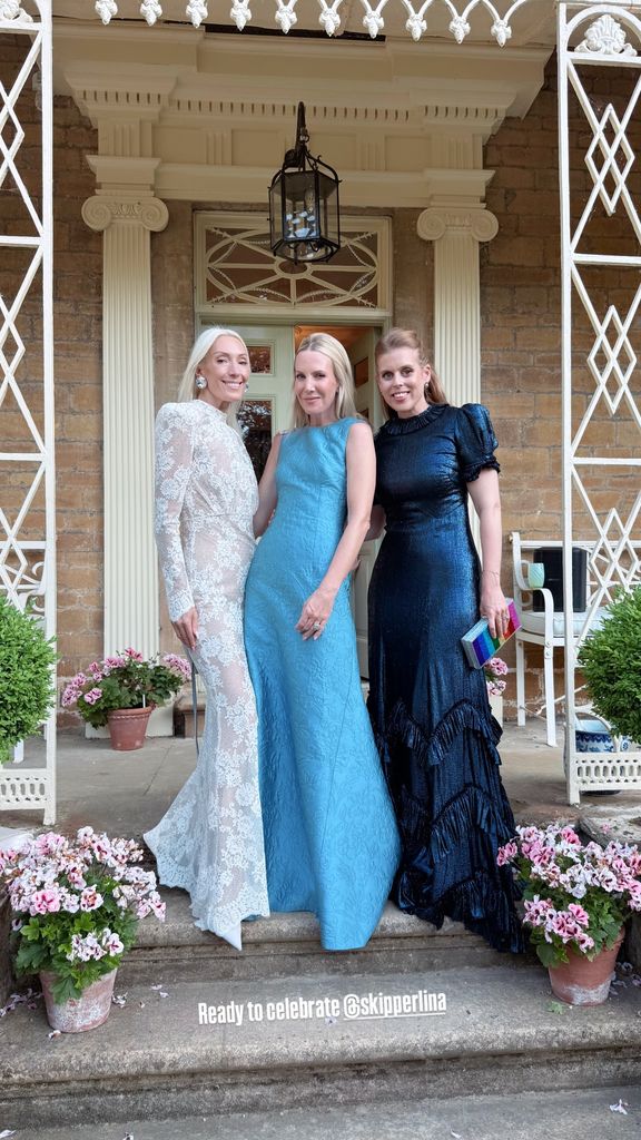 Princess Beatrice looked incredibly glamorous in her gothic-style dress