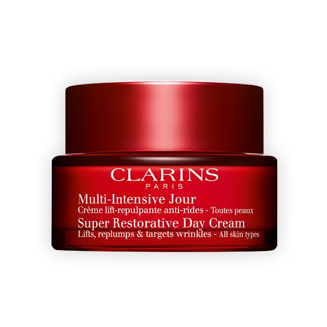 clarins super restorative day cream menopause