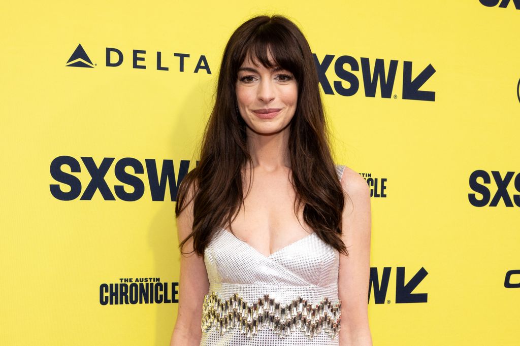Anne Hathaway attends the world premiere of "The Idea of You" during the 2024 SXSW Conference and Festival at The Paramount Theatre on March 16, 2024 in Austin, Texas.