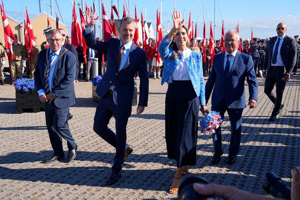 The couple arriving in  Frederikshavn Municipality on Monday