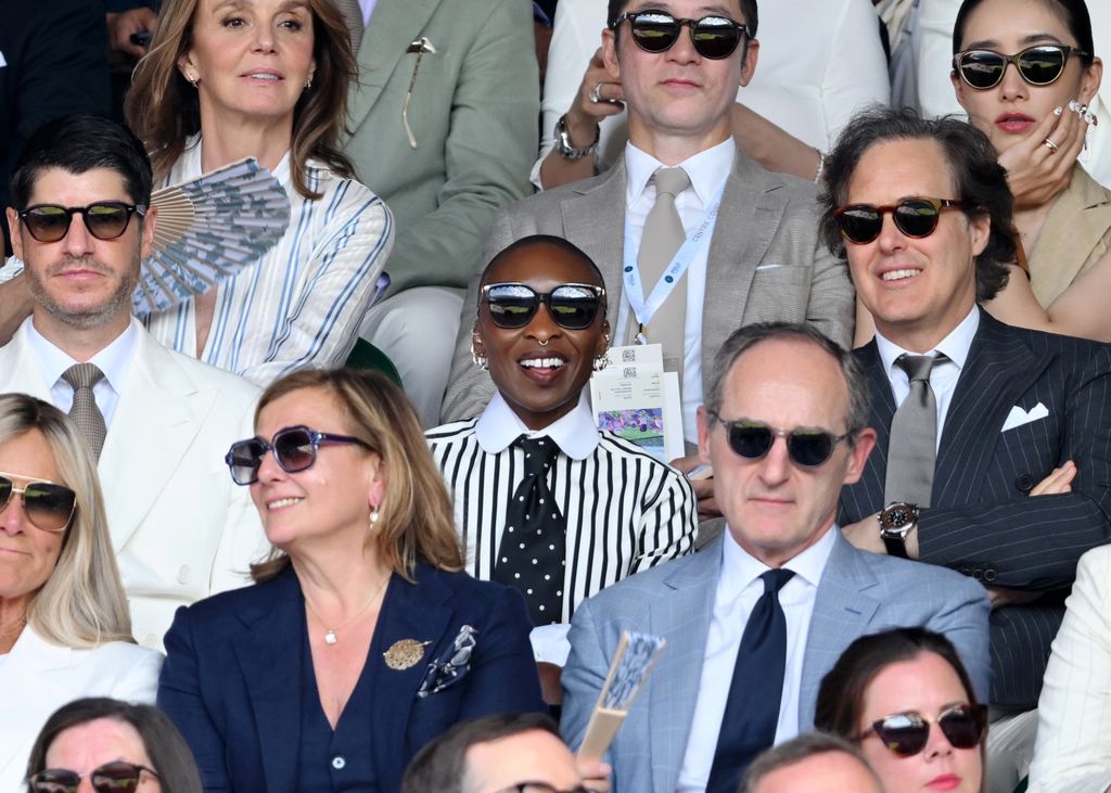 cynthia erivo at wimbledon