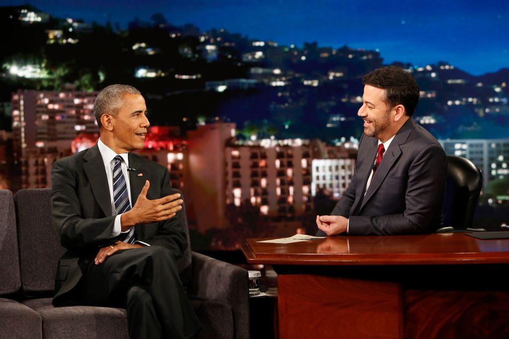 barack obama jimmy kimmel live