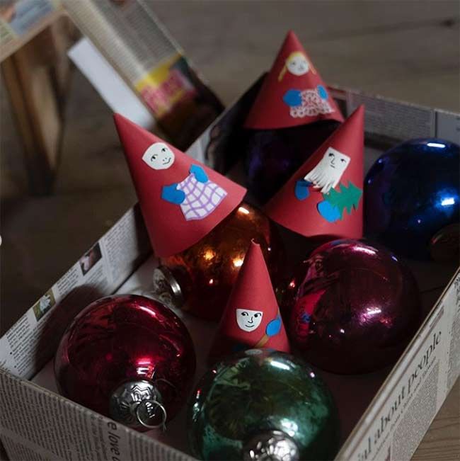 Danish royal christmas baubles