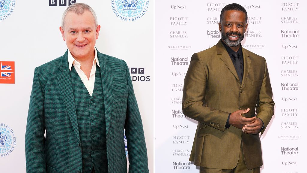 Split image of Hugh Boneville and Adrian Lester 