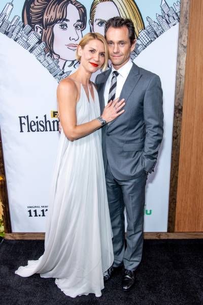 Claire Danes and Hugh Dancy at the Fleishman is in Trouble premiere in New York City