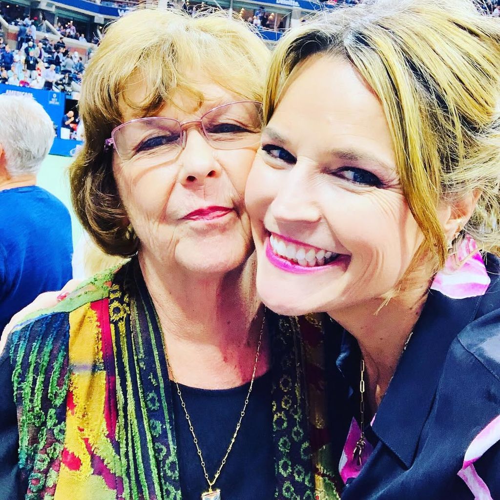 Savannah Guthrie and her mom Nancy 