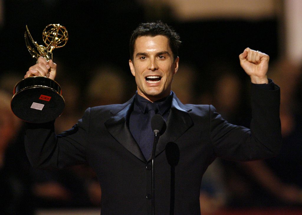 Rick accepts Outstanding Supporting Actor in a Drama Series award for "General Hospital"