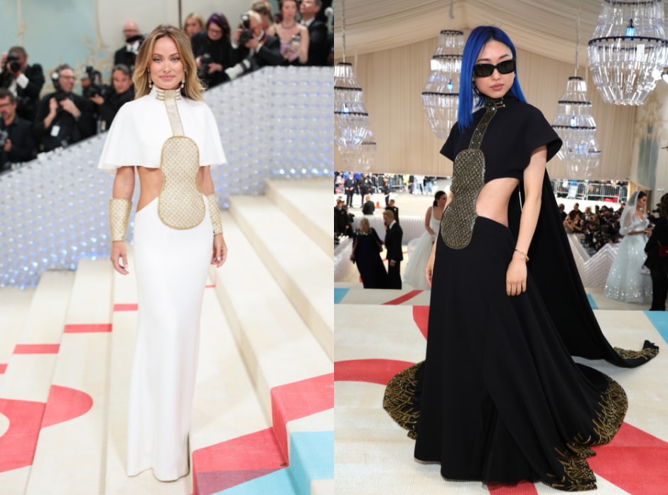 Olivia Wilde and Margaret Zhang