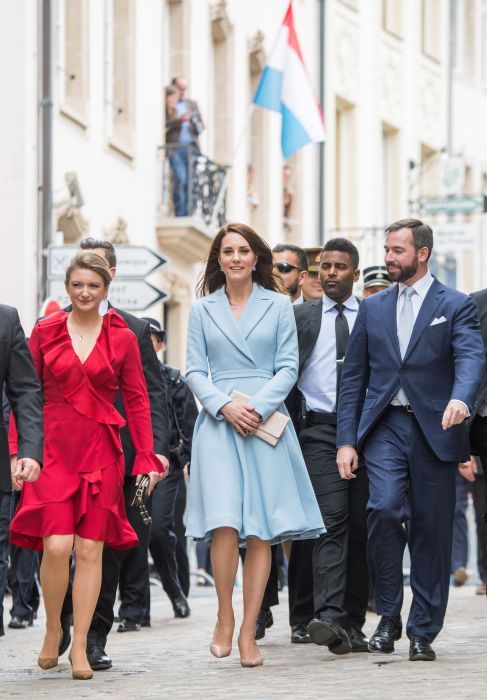 Prince Guillaume Princess Stephanie Kate Middleton