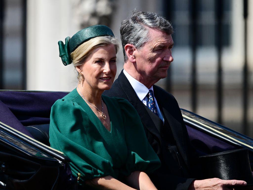 Duches Sophie en Green y Sir Tim Laurence