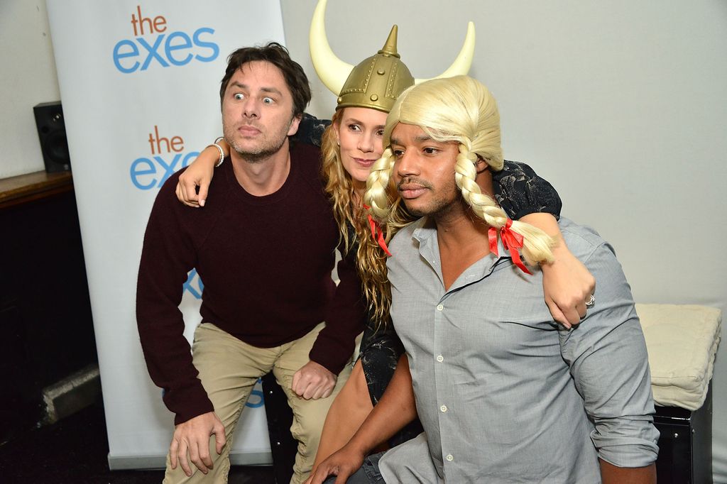 Zach Braff, CaCee Cobb et Donald Faison assistent à 