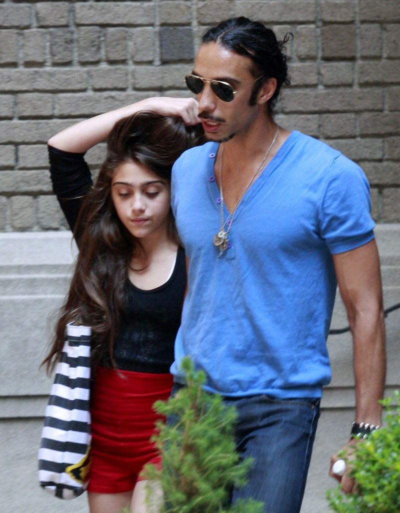  Lourdes Leon and Carlos Leon sighting leaving  her New York City residence on July 8, 2008