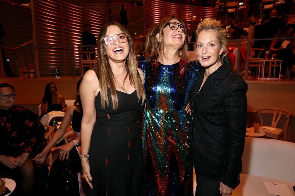 Mariska Hargitay, Brooke Shields and Ali Wentworth attend the Glamour Women of the Year 2023 at Jazz at Lincoln Center on November 07, 2023 in New York City