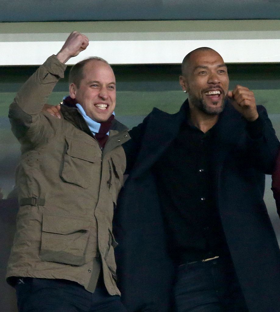 Prince William and John Carew