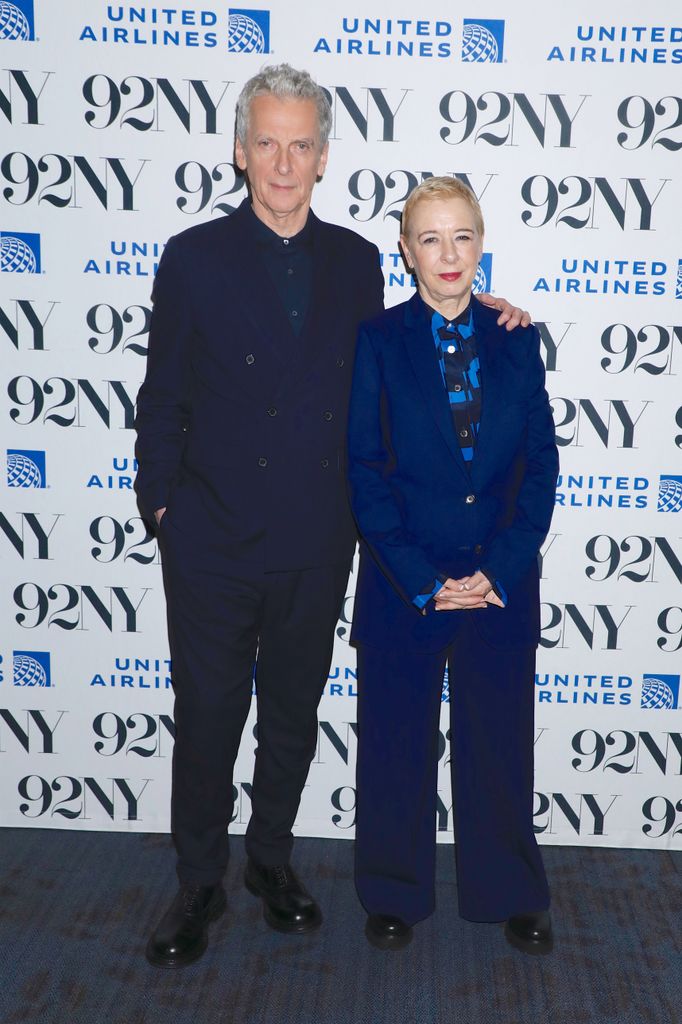 Peter Capaldi and Elaine Collins at Apple TV+'s 'Criminal Record' Screening