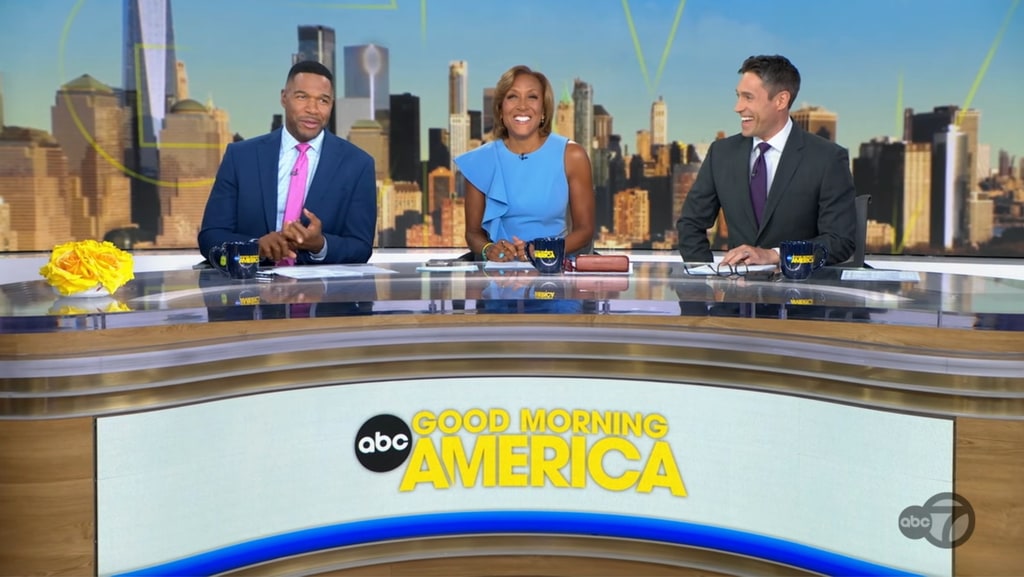 George Stephanopoulos has been subbed by Whit Johnson for the past few days on GMA