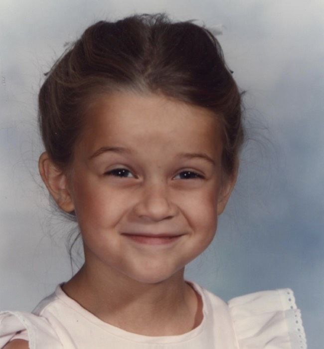 Reese Witherspoon's childhood school photo 