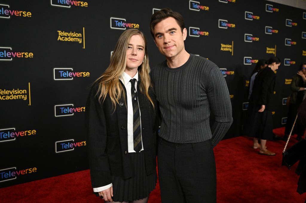 Taylor Dearden, Patrick Ball attends The Pitt: Drama Series Nominee Press Line at the TV Academy Inaugural Televerse Festival