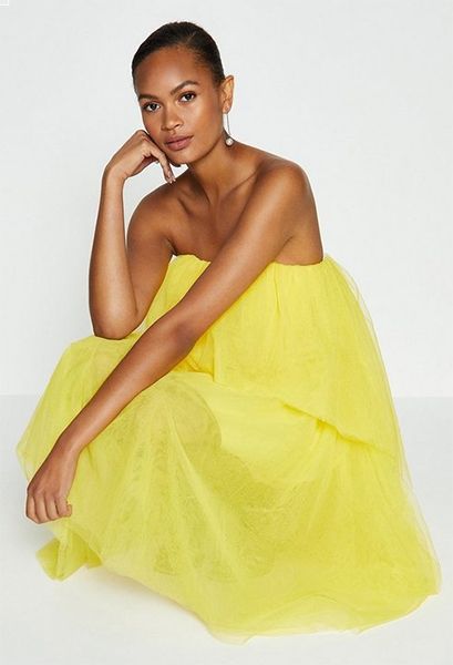 stacey solomon yellow dress