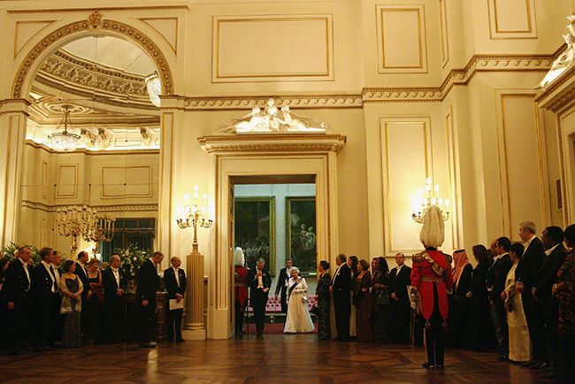 the queen at diplomatic corps reception