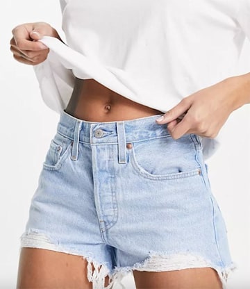 Levi's denim shorts