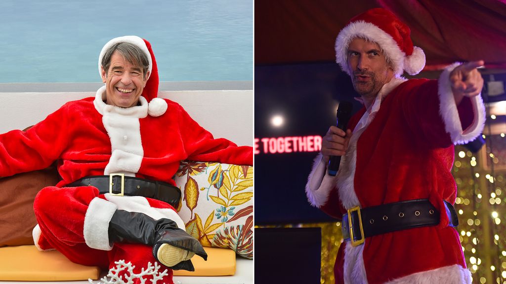 Steven Hartley and Marcus Brigstocke in the Christmas special