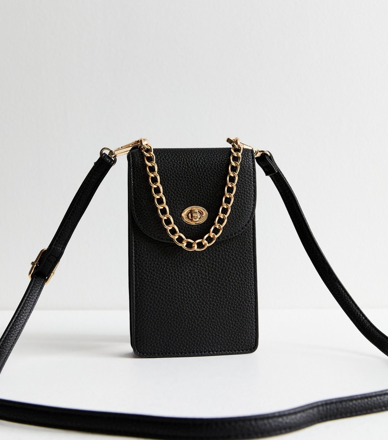 new look chain phone bag.