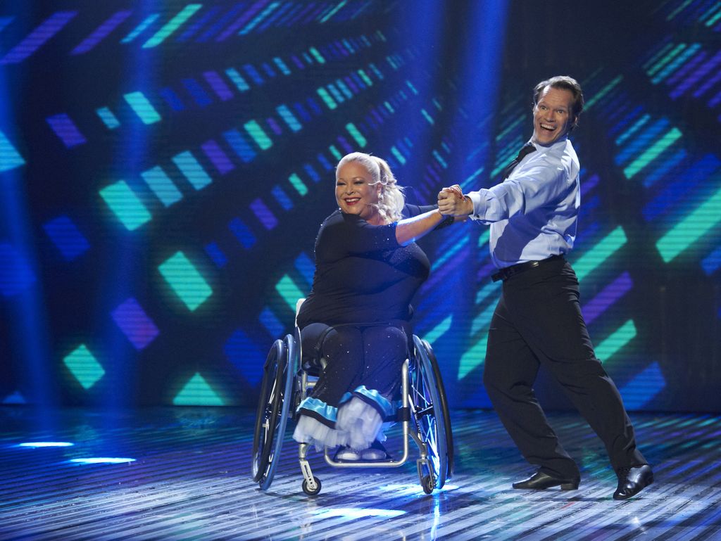 Strictly Wheels - Paula Moulton and Gary Lyness
'Britain's Got Talent' Semi-Final,  London, 10 May 2012