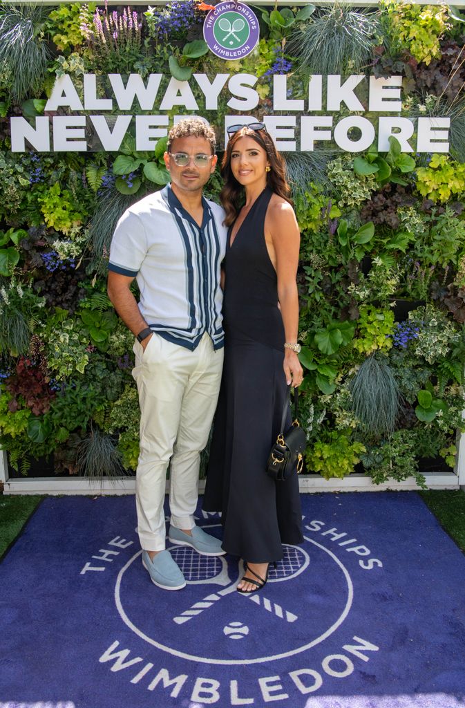 Ryan Thomas and Lucy Mecklenburgh attend The Championships, Wimbledon 2024 