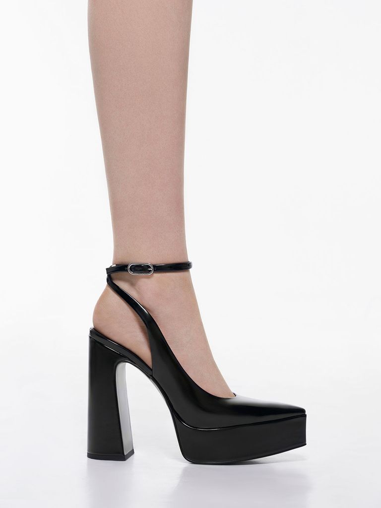 MISS KEITH Luxury Brand Design Women High Heel Fashion Ankle Buckle Women  Sandals Square Toe Platform