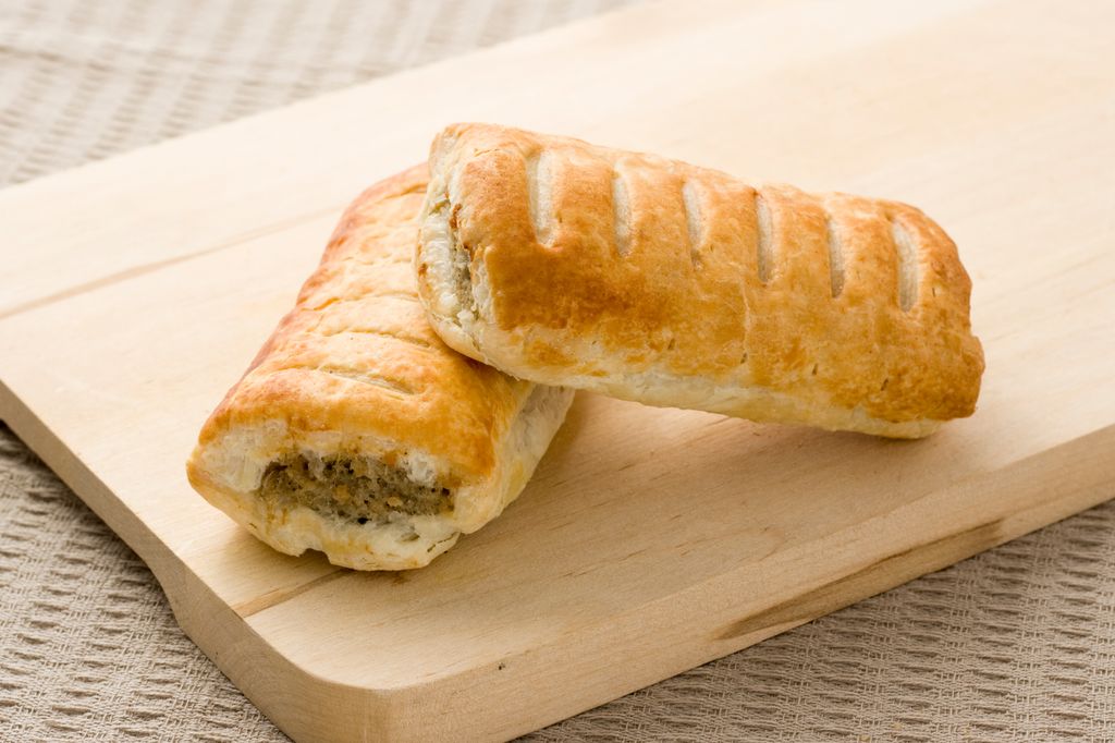 sausage roll on board